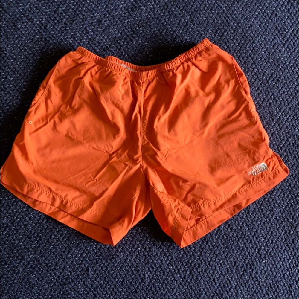 The North Face Orange Shorts